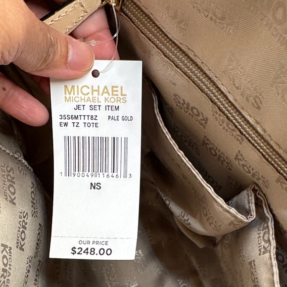 Michael Kors Shimmering Gold Tote - Picture 5 of 8